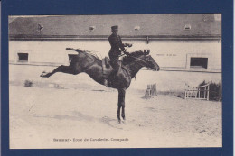 CPA 1 Euro Cheval Horse Chevaux Militaria Non Circulé Prix De Départ 1 Euro - Pferde