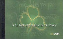 EIRE, IRELAND Irlande, Carnet Prestige, Yv C 1493, 1494, 1495, Mi MH 54, Sg SP 1 **, 2003, Saint Patrick's Day, 4 BL, - Markenheftchen