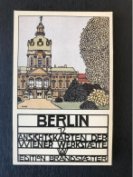 Wiener Werkstaette Serie 12 Cartes Postales Avec Le Pochet. Berlin. Edition Moderne De Brandstatter - Wiener Werkstätten