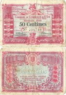 France - BILLET - Chambre De Commerce De SAINT DIE - 50 Centimes - 1920 - JP.112.16 - 15-295 - Bonds & Basic Needs