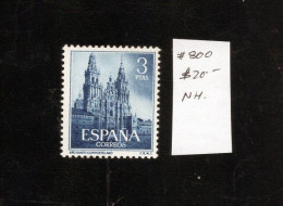 Spain ESPANA Scott #800 MNH Castle Building - Unused Stamps