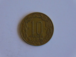 Banque Centrale Etats De L'Afrique équatoriale Du Cameroun 10 Francs 1965 - Kameroen