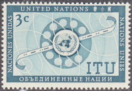 UNITED NATIONS NY   SCOTT NO 41    MNH     YEAR  1956 - Ungebraucht