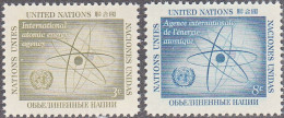 UNITED NATIONS NY   SCOTT NO 59-60   MNH     YEAR  1958 - Ongebruikt