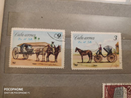 1967	Cuba	Horses (F62) - Gebruikt