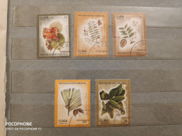 1975	Cuba	Flowers (F62) - Used Stamps