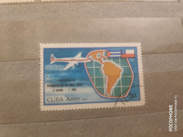 1972	Cuba	Aviation (F62) - Used Stamps