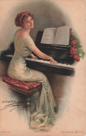 PEINTURES - TABLEAUX - Lester Ralph - Heart's Melody - Colorisé - Carte Postale Ancienne - Paintings
