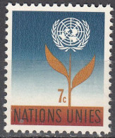 UNITED NATIONS NY   SCOTT NO 126   MNH     YEAR  1964 - Unused Stamps