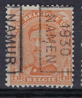 Koning Albert I Nr. 135 Type I Voorafstempeling Nr. 5254 B NAMUR 1930 NAMEN ; Staat Zie Scan  ! LOT 353 - Roulettes 1930-..