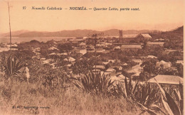 FRANCE - Nouvelle Calédonie - Nouméa - Quartier Latin - Partie Ouest - Carte Postale Ancienne - Nouvelle Calédonie