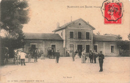 FRANCE - Martigny Les Bains - Extérieur De La Gare - Animé - Carte Postale Ancienne - Sonstige & Ohne Zuordnung