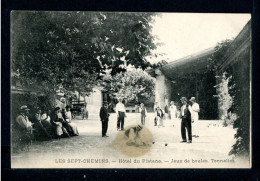 69 LES SEPTS CHEMINS - Hotel Du Platane - Jeux De Boules . Tonnelles - Sonstige & Ohne Zuordnung