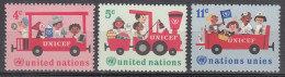 UNITED NATIONS NY   SCOTT NO 161-63   MNH     YEAR  1966 - Unused Stamps