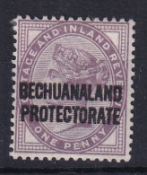 Bechuanaland: 1897/1902   QV 'Bechuanaland Protectorate' OVPT   SG61   1d      MH - 1885-1964 Protectorat Du Bechuanaland