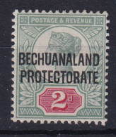 Bechuanaland: 1897/1902   QV 'Bechuanaland Protectorate' OVPT   SG62   2d      MH - 1885-1964 Herrschaft Von Bechuanaland