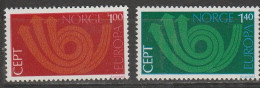 Norvege Europa 1973 N° 616/ 617 ** - 1973