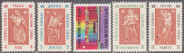 UNITED NATIONS NY   SCOTT NO 170-74   MNH     YEAR  1967 - Ongebruikt