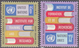 UNITED NATIONS NY   SCOTT NO 192-93   MNH     YEAR  1969 - Ungebraucht