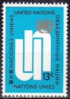 UNITED NATIONS NY   SCOTT NO 196   MNH     YEAR  1969 - Ungebraucht