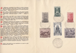 Du N° 300 Au N° 305 Sur Feuille Avec Descriptif Dans Son Encart - Used Stamps