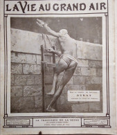 1907 LA TRAVERSÉE DE LA SEINE À LA NAGE LE JOUR DE NOËL - LA VIE AU GRAND AIR - Schwimmen