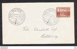 DENMARK: 1949 COVERT WITH 20 Ore (334) - TO THE INTERIOR - Lettres & Documents