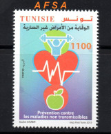 TUNISIE 2015- Prévention Contre Les Maladies Non Transmissibles // Prevention Against The Nontransmissible Diseases - Maladies