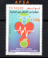 TUNISIE 2015 -Prévention Contre Les Maladies Non Transmissibles // Prevention Against The No Transmissible Diseases - Médecine