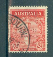 AUSTRALIE - N°100 Oblitéré. 20°anniversaire Du Débarquement Des Troupes Australiennes Et Néo-zélandaises à Gallipoli. - Oblitérés