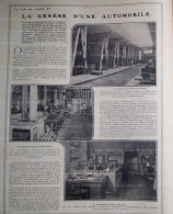 1907 LA GENÈSE D'UNE AUTOMOBILE - LE MAGASIN - LES LABORATOIRES - LE BUREAU D'ÉTUDES - LA VIE AU GRAND AIR - Books