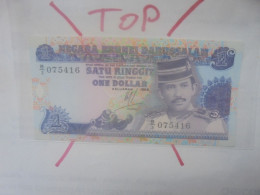 BRUNEI 1 RINGGIT 1989 Neuf (B.31) - Brunei