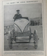 1907 LEON SERPOLLET ( Pionnier De L'automobile ) - VOITURE OEUF DE PAQUES PREMIERE VOITURE À ATTEINDRE 120 KM/H - Boeken