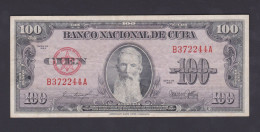 CUBA 100 PESOS 1954 EBC- XF - Cuba