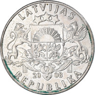 Monnaie, Lettonie, Lats, 2008 - Letonia