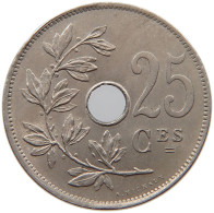 BELGIUM 25 CENTIMES 1922 Albert I. 1909-1934 #s008 0413 - 25 Cents