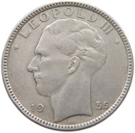 BELGIUM 20 FRANCS 1935 LEOPOLD III. (1934-1951) #c003 0203 - 20 Francs
