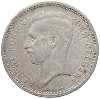 BELGIUM 20 FRANCS 1934 Albert I. 1909-1934 #c049 0289 - 20 Francs & 4 Belgas