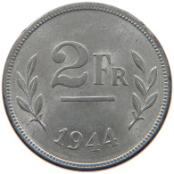 BELGIUM 2 FRANCS 1944 LEOPOLD III. (1934-1951) #c006 0723 - 2 Frank (1944 Befreiung)