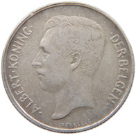 BELGIUM 2 FRANCS 1911 Albert I. 1909-1934 #c049 0341 - 2 Francs