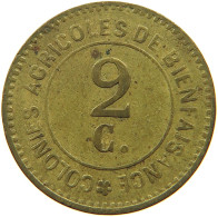 BELGIUM 2 CENTIMES 1886 Hoogstraeten- MERXLAS #t061 0139 - 2 Cents