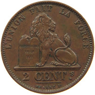 BELGIUM 2 CENTIMES 1873 Leopold II. 1865-1909 #s078 0377 - 2 Cent