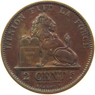 BELGIUM 2 CENTIMES 1873 Leopold II. 1865-1909 #c062 0173 - 2 Centimes