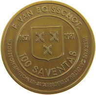 BELGIUM 100 SAVENTAS 1981 BADOUIN I. 1951-1993 #a070 0421 - Zonder Classificatie