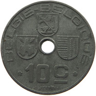 BELGIUM 10 CENTIMES 1944 MINTING ERROR 10 CENTIMES 1944 1/3 DIE ROTATION RIGHT #t065 0323 - 10 Cent