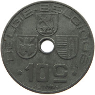 BELGIUM 10 CENTIMES 1944 MINTING ERROR 10 CENTIMES 1944 1/3 DIE ROTATION RIGHT #t065 0323 - 10 Centesimi