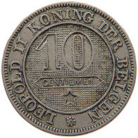 BELGIUM 10 CENTIMES 1895 Leopold II. 1865-1909 #s026 0147 - 10 Centimes