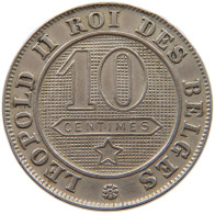 BELGIUM 10 CENTIMES 1894 Leopold II. 1865-1909 #s034 0713 - 10 Centimes