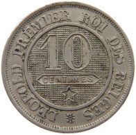 BELGIUM 10 CENTIMES 1862 Leopold I. (1831-1865) #s040 0257 - 10 Centimes