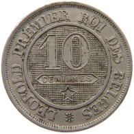 BELGIUM 10 CENTIMES 1862 Leopold I. (1831-1865) #s040 0257 - 10 Cents